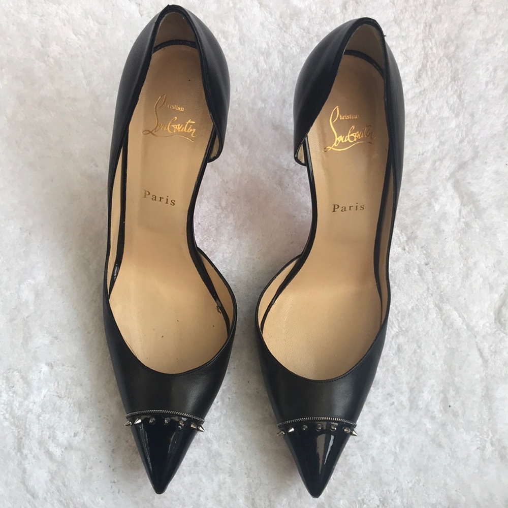 Christian Louboutin Culturella Patent Spike Tip 41